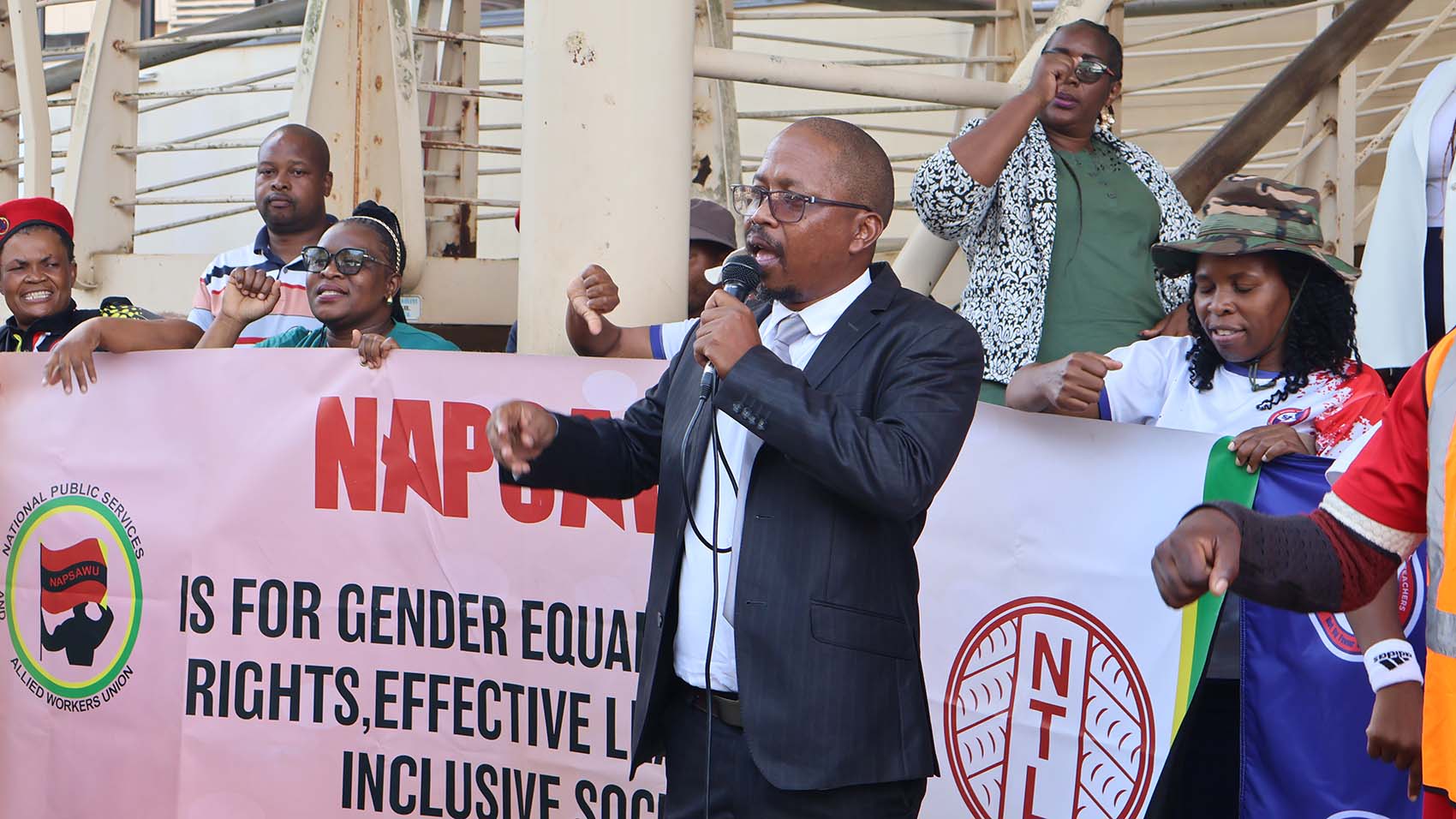 Swaziland National Association of Teachers President, Mbongwa Dlamini. (Pic: Mlondzi Nkambule)